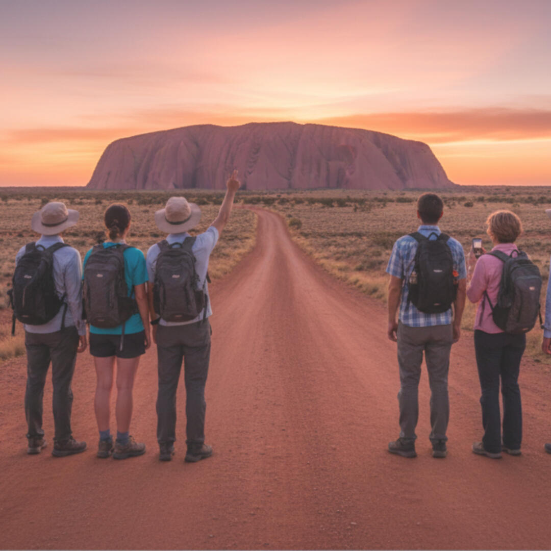 Marta, guia acompanyant per a grups a Austràlia oferint visites guiades en català i espanyol per Sydney, Melbourne, Uluru, Brisbane, Cairns, Perth i Darwin